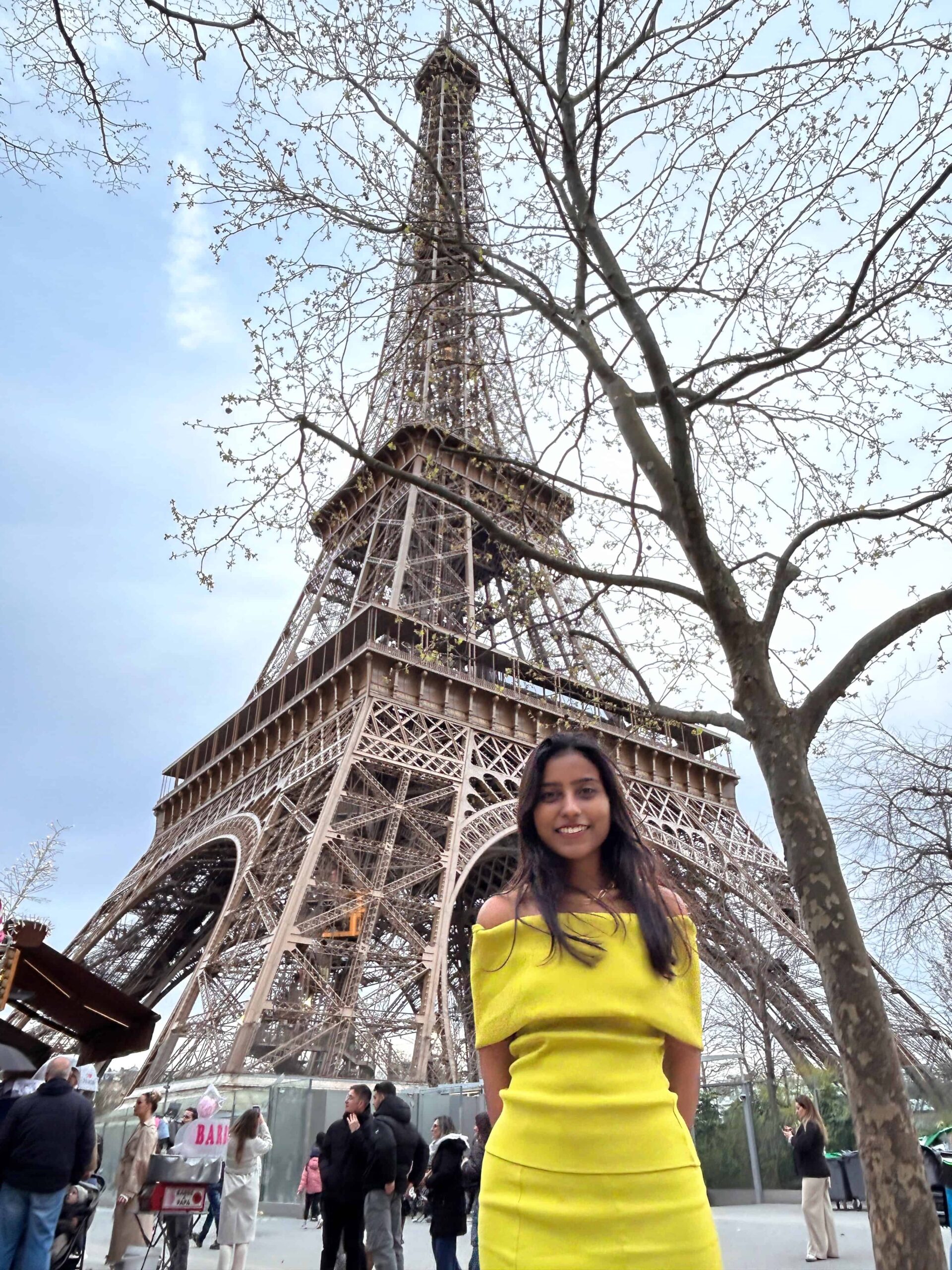 What I wore in Paris at Eiffel Tower